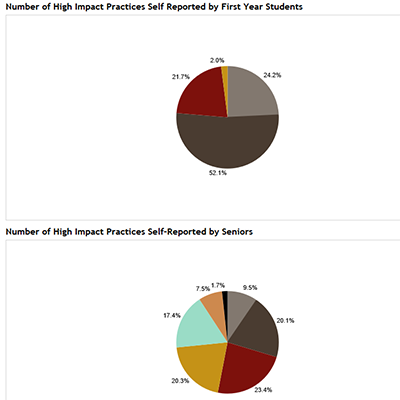 Student Participation in High Impact Practices